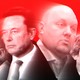 Photo illustration of Jeff Bezos, Elon Musk, Marc Andreessen, and Patrick Soon-Shiong