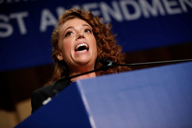 Comedian Michelle Wolf at last year's White House Correspondents' Dinnner