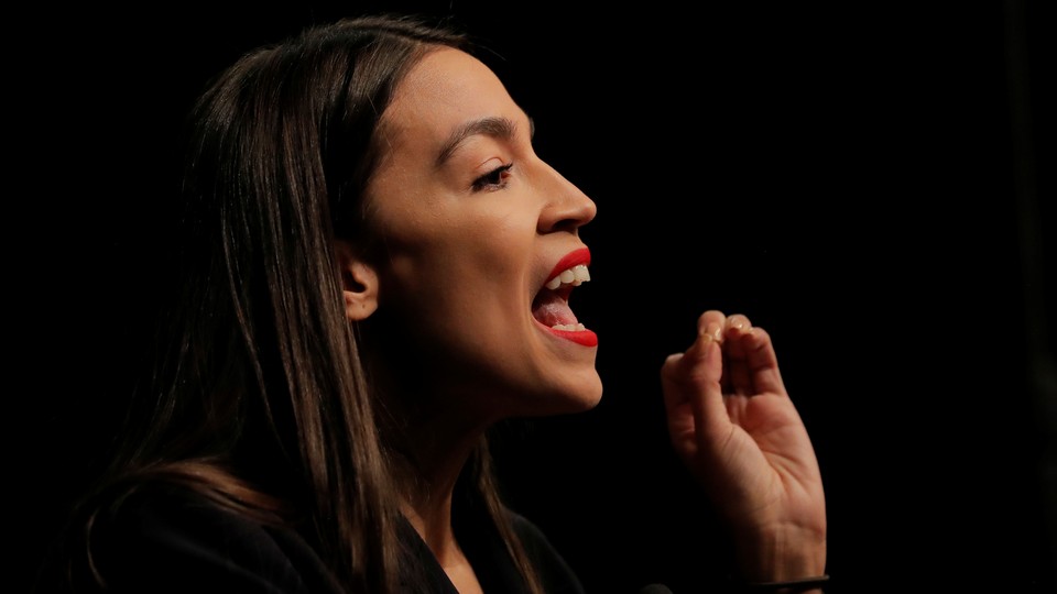 Alexandria Ocasio-Cortez Dares Us to Look Her in the Face