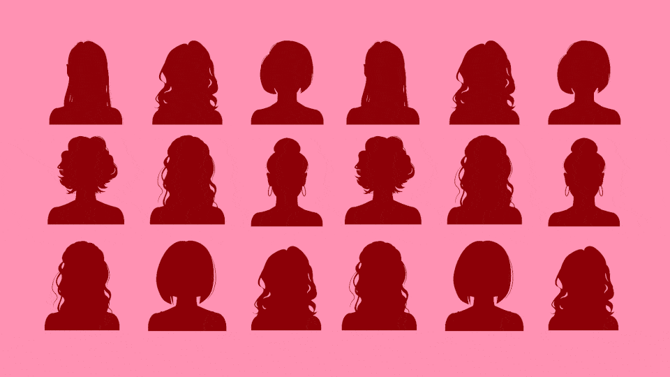Gif of women figures dissappearing