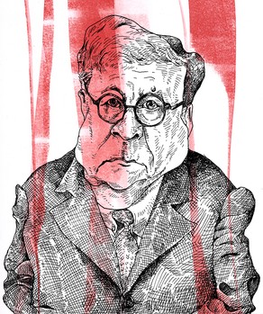 illustration of Bill Barr