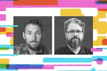 image of Charlie Warzel on the left and Elliot Higgins on the right