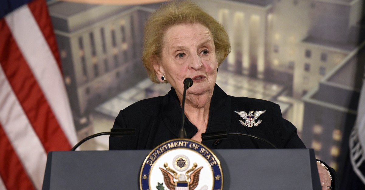 Madeleine Albright S Warning About American Fascism The Atlantic