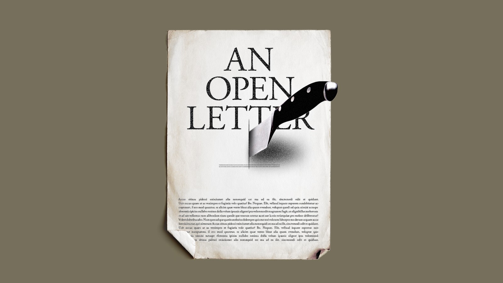 examples of open letters