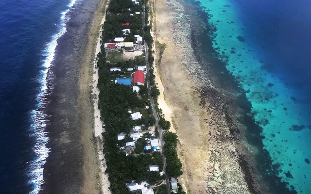 A Visit To Tuvalu Surrounded By The Rising Pacific The Atlantic