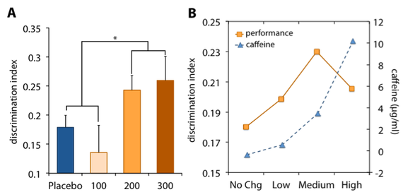 Caffeine and memory performance