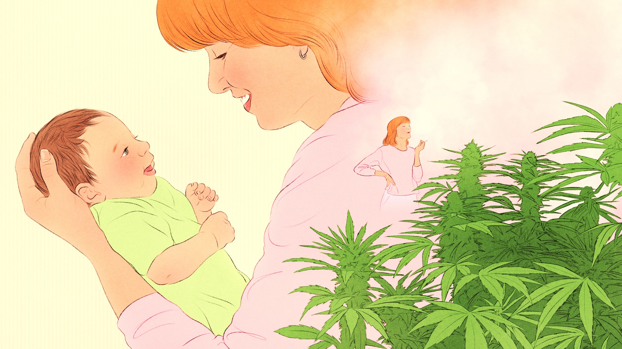 The Moms Who Smoke Weed to Parent