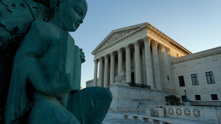 The outside of the Supreme Court building