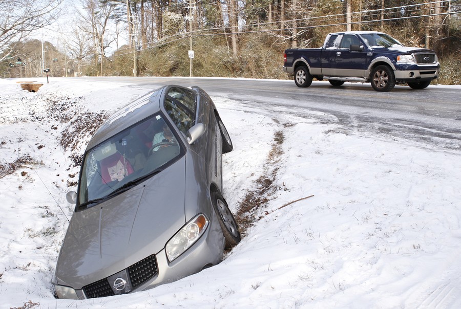 Snow Storms Hit The South The Atlantic
