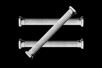 An illustration of three columns forming a "does not equal" sign