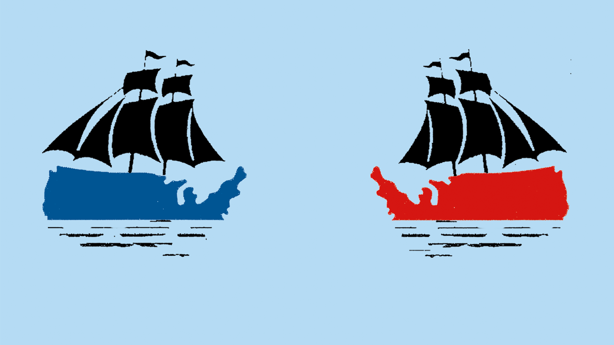 The Slave Ship and the Mayflower