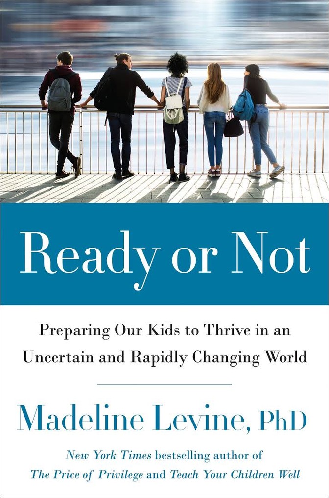 The book cover of "Ready or Not" by Madeline Levine. 