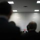 U.S. President Donald Trump delivers remarks during a visit to the Central Intelligence Agency.