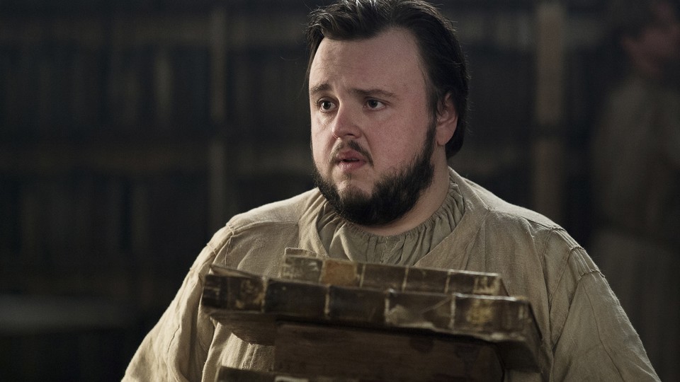 Sam Tarly knows White Walkers are real in 'Game of Thrones.'