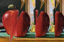 Illustration showing a