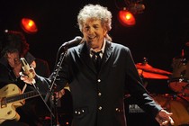 Bob Dylan performs in 2012