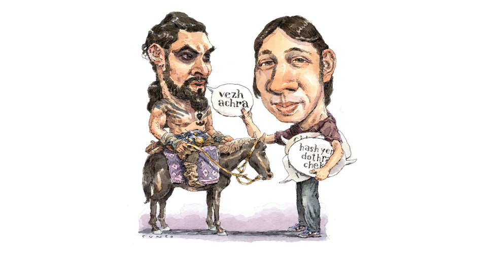 How David J Peterson Creates Languages For Game Of Thrones Defiance And Other Tv Shows The Atlantic