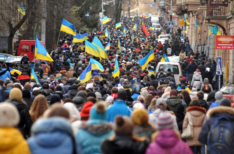 Days of Protest in Ukraine - The Atlantic