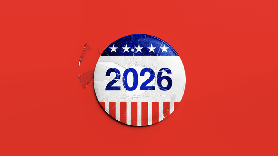2026 election pin illustration