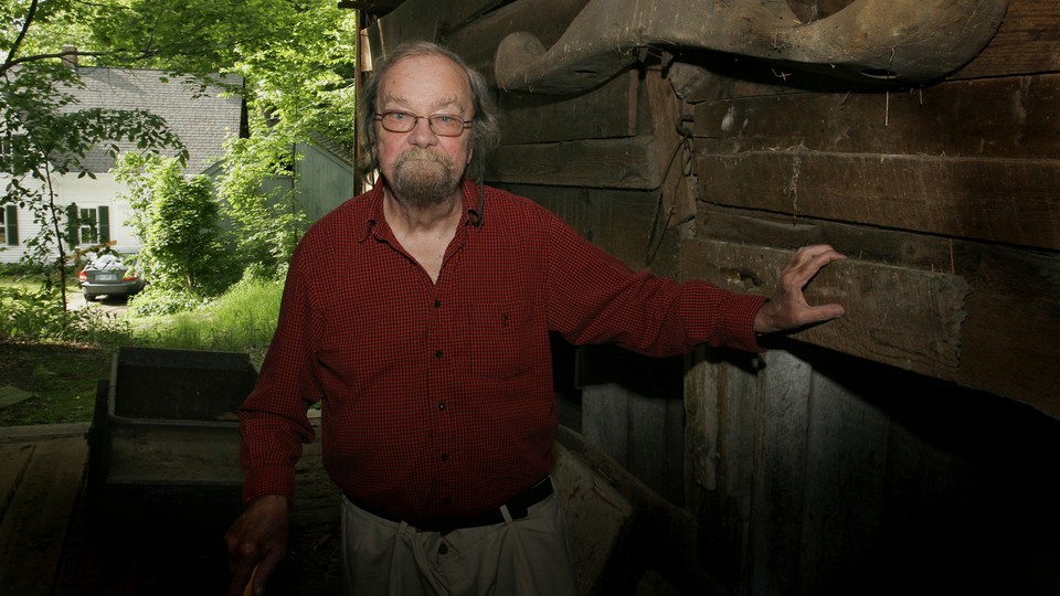 The late poet Donald Hall at age 77