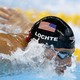 Ryan Lochte swims