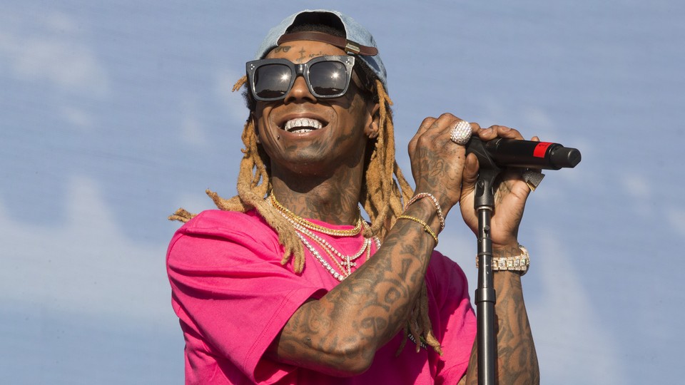 Lil Wayne performing at the Firefly Music Festival in June 2018.