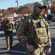 U.S. Border Patrol agents stand outside a Home Depot store on November 19, 2025 in Charlotte, North Carolina. Federal agents continued searching for undocumented immigrants during Operation Charlotte's Web as they expanded their operations to other parts of North Carolina.