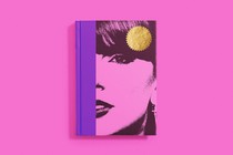 A picture of Taylor Swift's face on the cover of a book.