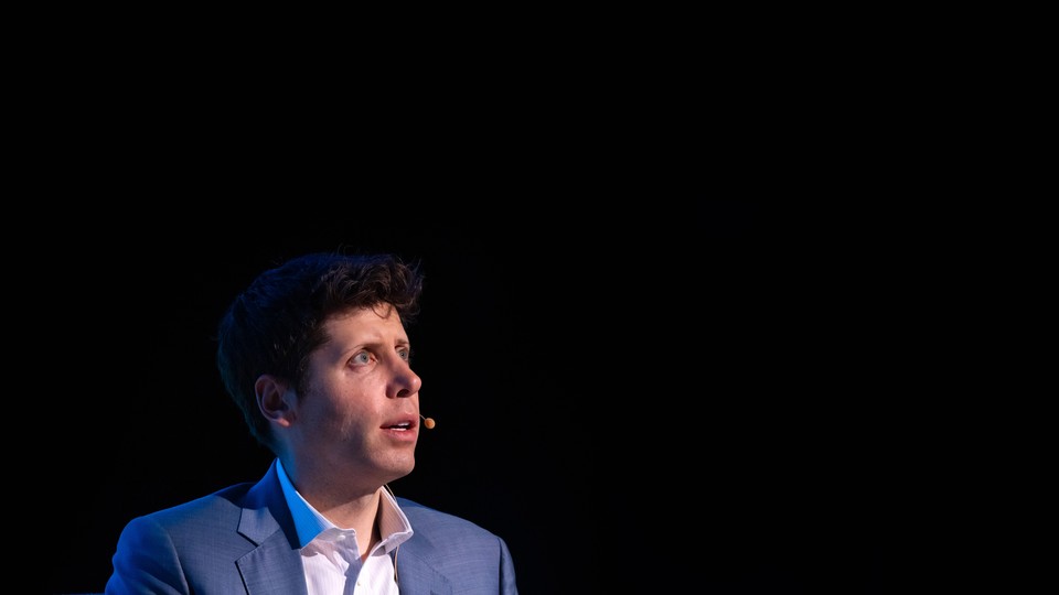 Photograph of Sam Altman