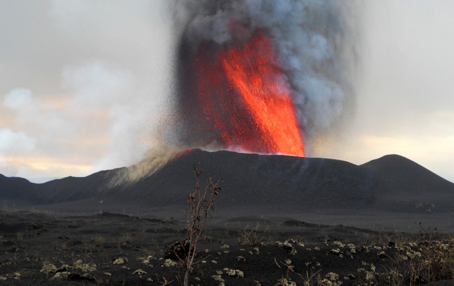 The Year in Volcanic Activity - The Atlantic