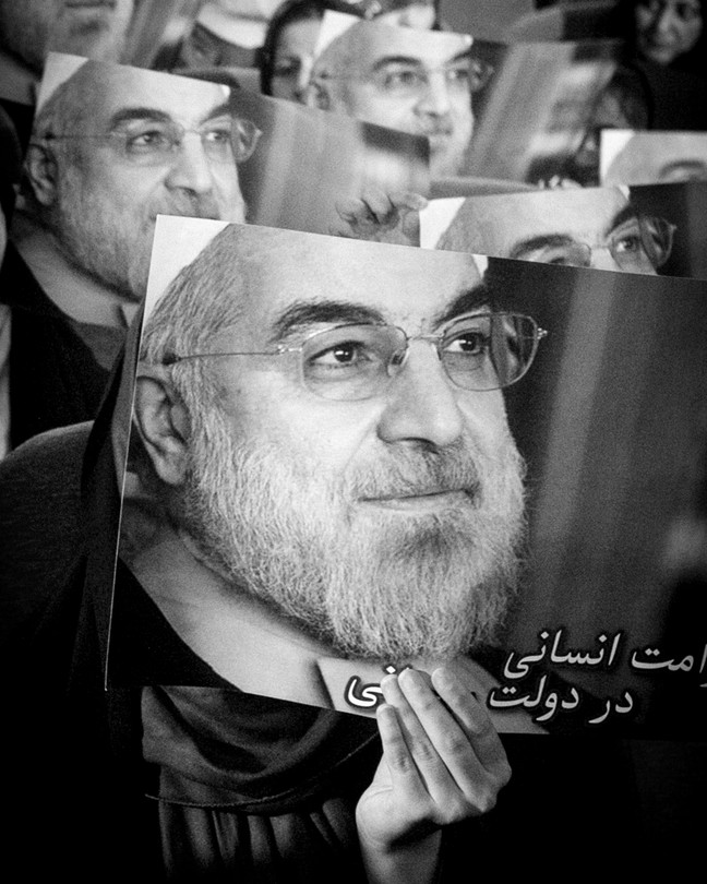 Posters of Hassan Rouhani