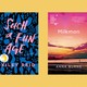 The covers of "Such a Fun Age," "Milkman," and "The Testaments"