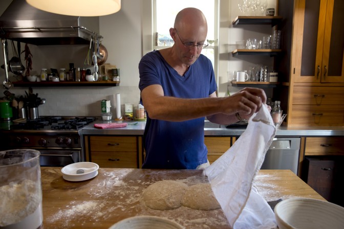 Michael Pollan cooking