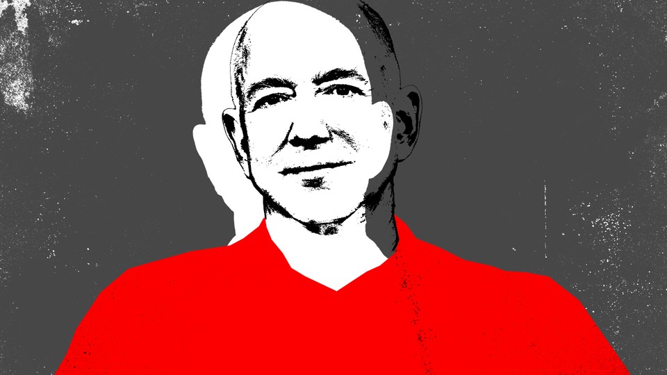 Illustration of Jeff Bezos
