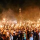 White nationalists with torches rally in Charlottesville in 2017