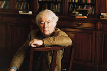 Seamus Heaney photographed at the Royal Society of Literature in London, March 16, 1995.