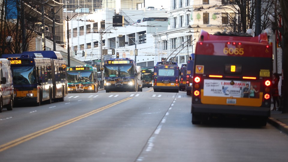 Buses in Seattle