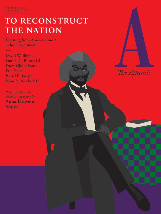 The Atlantic's December 2023 cover 