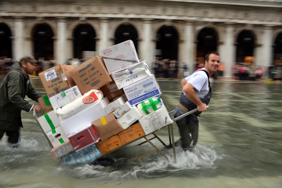 Venice Under Water The Atlantic