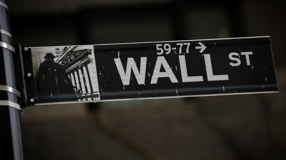 Wall Street sign