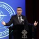 Southern Baptist Convention President J. D. Greear speaks to the denomination's executive committee on February 18, days after a newspaper investigation revealed hundreds of sexual-abuse cases by Southern Baptist ministers and lay leaders.