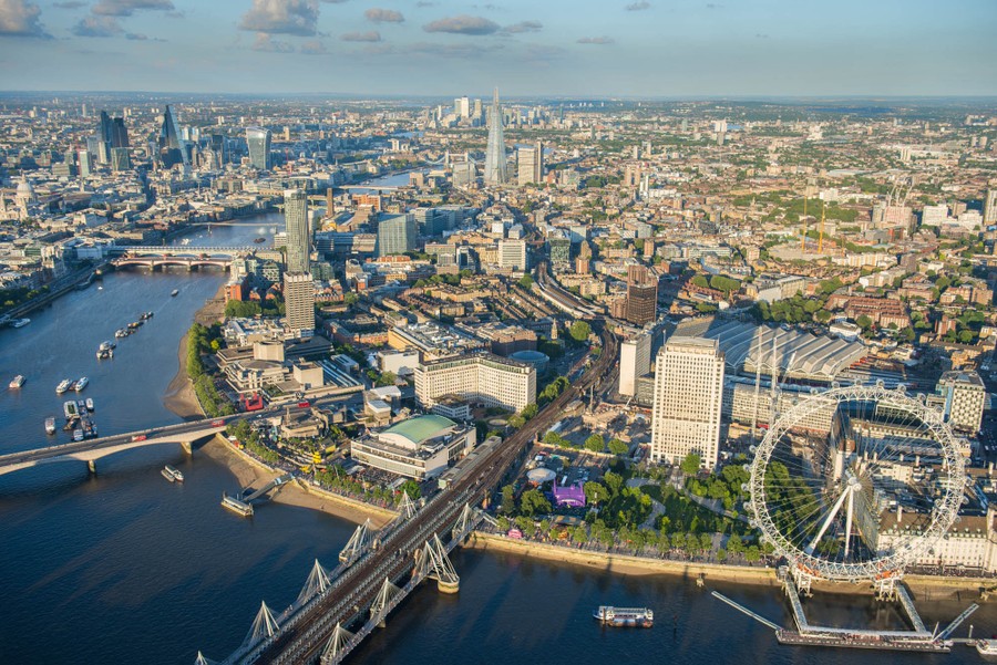Jason Hawkes Aerial Photos London The Atlantic