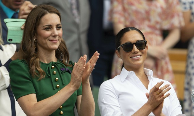 Meghan Markle and Kate Middleton