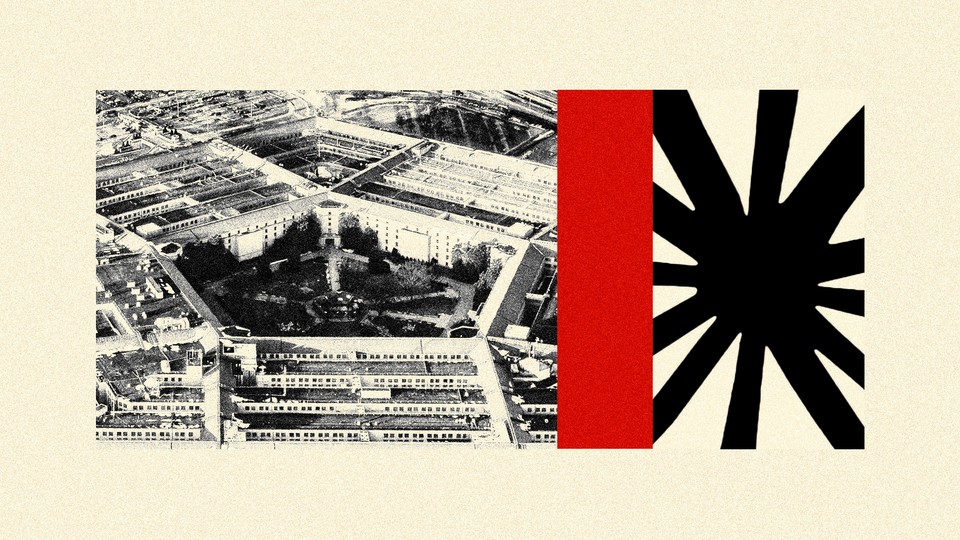 Photo illustration of the Pentagon