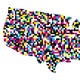 An illustration of the United States with multi-colored dots covering the map.