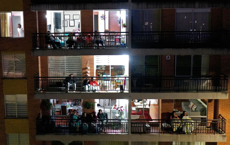 Balcony Seats Watching Movies From Apartment Buildings The Atlantic
