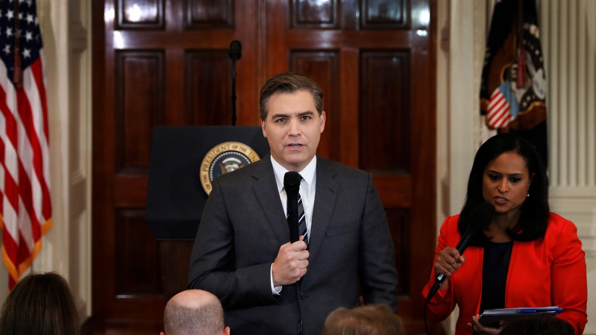 The Legality of Revoking Jim Acosta's Press Pass - The Atlantic