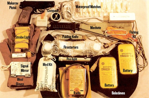 1 Gun, 2 Batteries, 3 Balaclavas: What Was in Soviet Cosmonauts' Survival  Kits - The Atlantic