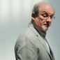 A photo portrait of Salman Rushdie