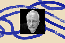 A black-and-white photo of David Rothkopf, surrounded by an illustrated border